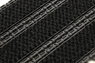 Грязезащитное щетинистое покрытие Integra 11 mm black-black