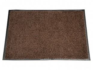 Грязезащитный ковер M&A Classic Solutions темно-коричневый (dark brown) 85х120